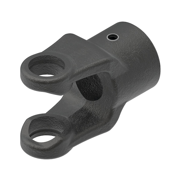 A & I Products Round Bore Implement Yoke (w/ Keyway & Set Screw) 5.5" x4" x2.5" A-800-3520 - main